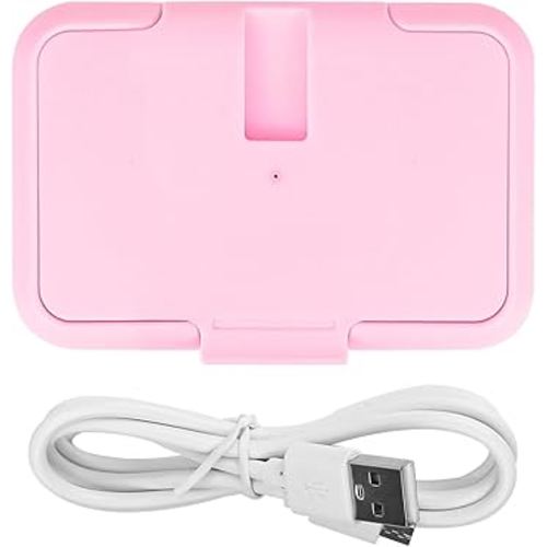 Baby Wipes Warmer Portable Thermostat Fast Heating Wipes Warmer Reusable Wipes Warme for Home Car Travel