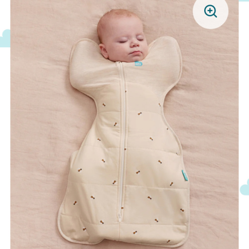 Swaddle Up™ 2.5 TOG Cotton Oatmeal Bees