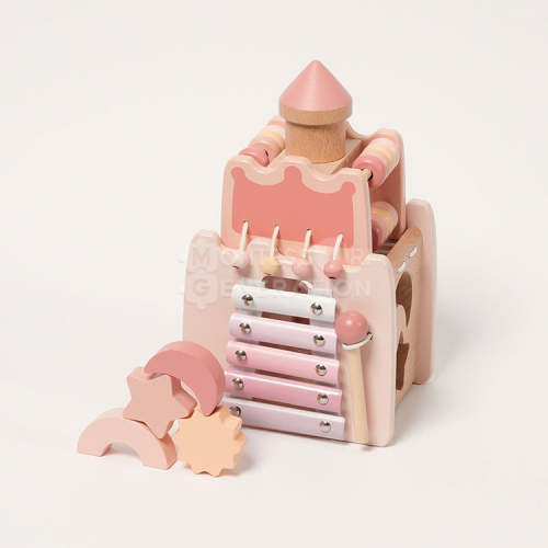 Montessori Learning Castle - 6 Activites in One Toy!