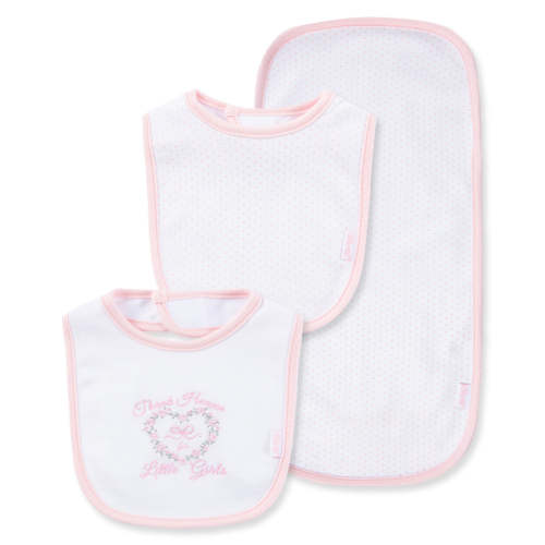 Thank Heaven For Little Girls Bib & Burp Set