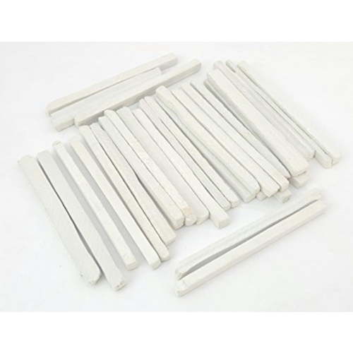 Edible White Pencils Sticks – Pica-Friendly Slate Chalk for Eating, Indian Slate Pencil 110g