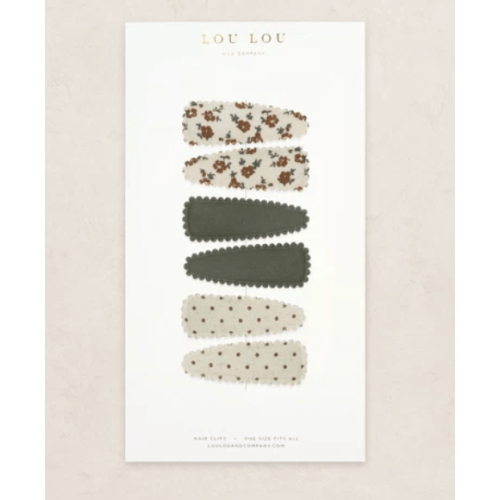 Scallop Snap Pack - Brown Floral