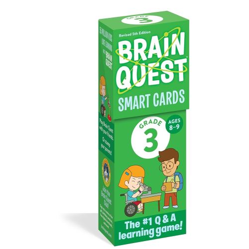 Brain Quest 3rd Grade Smart Cards Revised 5th Edition (Brain Quest Smart Cards)