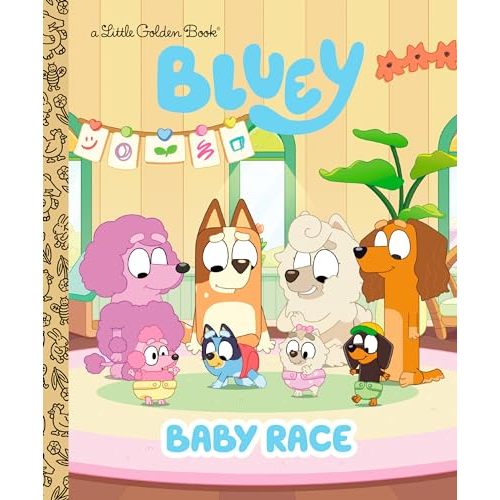 Baby Race (Bluey) (Little Golden Book)