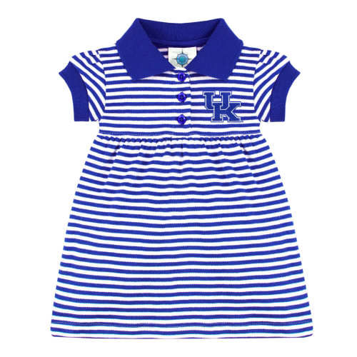 Kentucky Wildcats Striped Gameday Dress w/Bloomer | College Baby