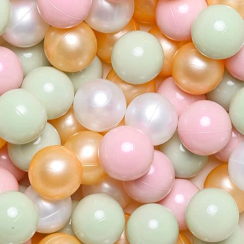 Foam Pit Play Balls - 200 Non-BPA Non-Toxic Non-Phthalate 2.2-Inch Crush Proof