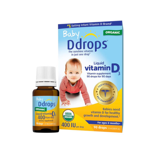 Amazon.com: Ddrops Baby 400 IU, Vitamin D, 90 Drops 2.5mL (0.08 Fl. Oz (Pack of 1))