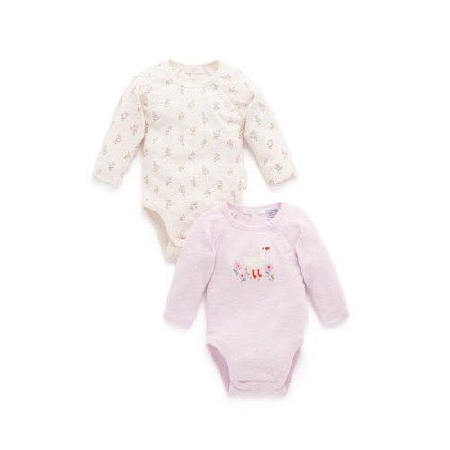 2 Pack Ruffle Bodysuit