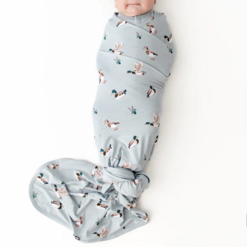 Swaddle Blanket in Mallard Duck