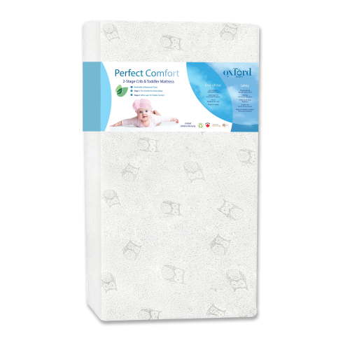 Oxford Baby Perfect Comfort 2-Stage Crib & Toddler Foam Mattress