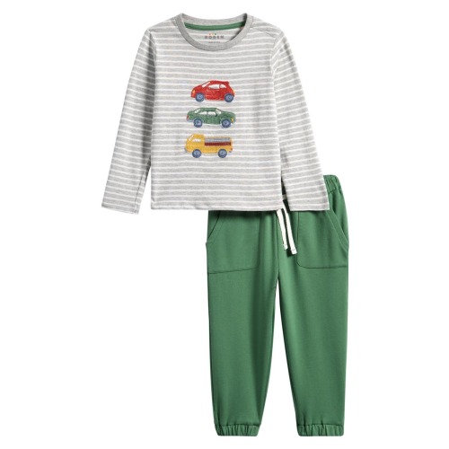 Appliqué Jersey Two-Piece Play Set