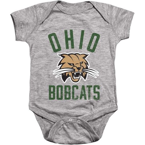 Ohio University Official Bobcats Logo Unisex Infant Snap Suit for Baby