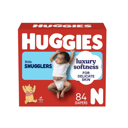 Huggies Little Snugglers - Newborn - 84 Diapers