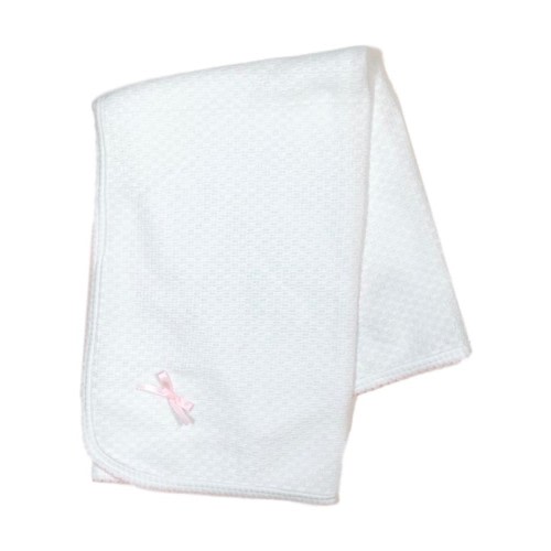 107 Receiving Blanket Pink - Spoiled Sweet Boutique
