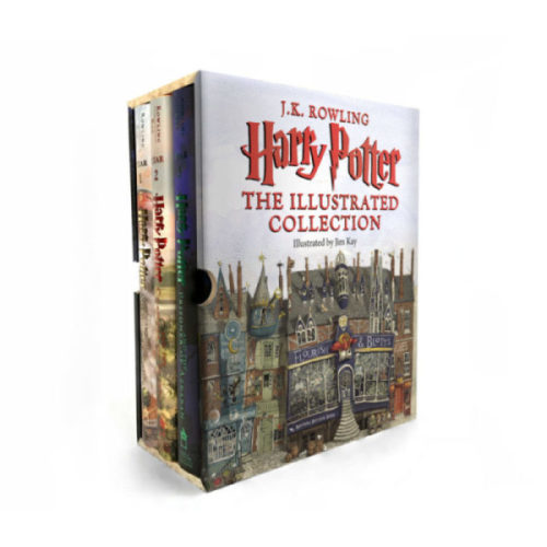 Harry Potter: The Illustrated Collection (Books #1-3 Boxed Set) by J. K. Rowling | The Scholastic Parent Store
