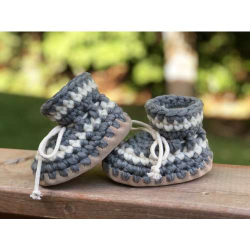 Cabin Slippers, 100% Wool, Sheepskin and Suede