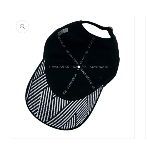 Between the Lines - Black – Vivee Hat Co