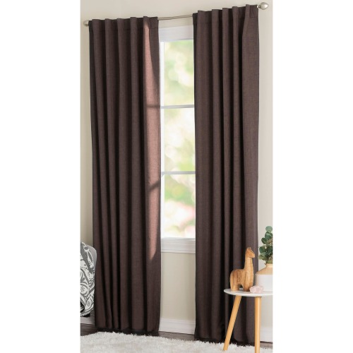 Miller Curtains WAKEFIELD Hidden Back Tab Blackout Panel