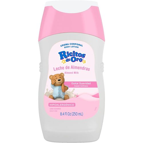 Ricitos de Oro | Grisi | Almond Milk Body Cream | Sweet Softness and Moisture | Hypoallergenic for Daily Use | 250ml