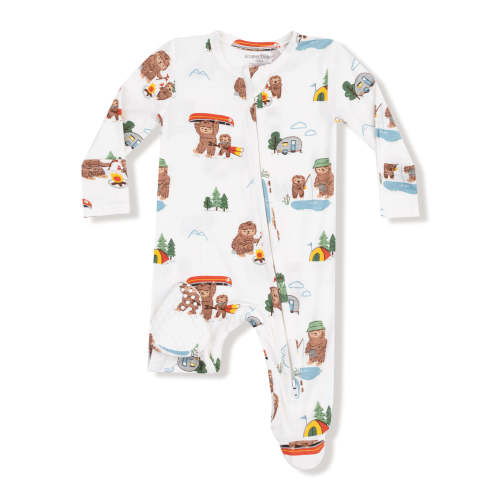 2-Way Zip Footie, Bigfoot Camping