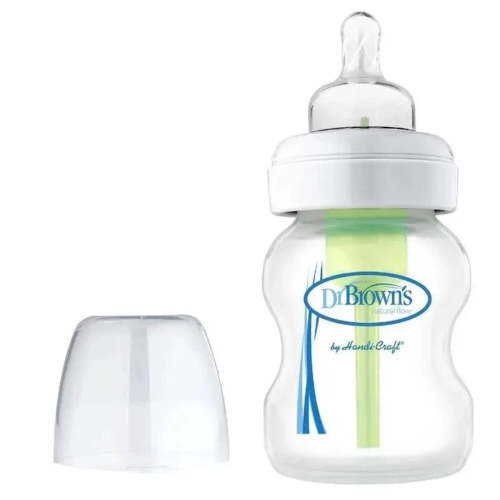 Dr. Brown's Options+ Wide-Neck Baby Bottle, 5 Ounce