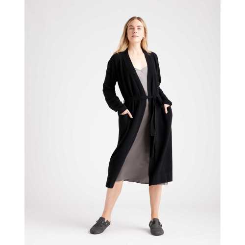 Cashmere Robe | Quince in Black