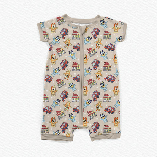 Blue Heelers Tiny People Bamboo Shortie