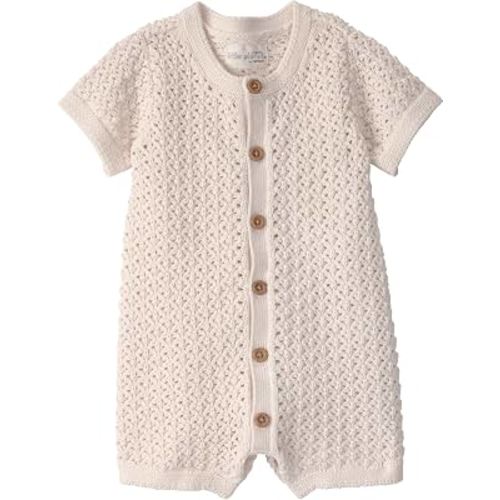 little planet by carter's Unisex Baby Waffle Knit Button-Front Jumpsuit made with Organic Cotton