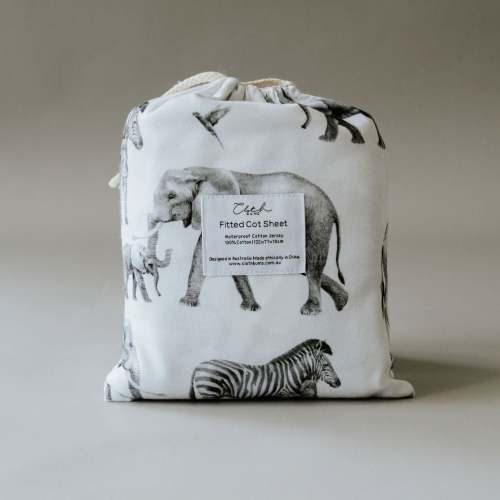 Cloth Bums Waterproof Cot Sheet - Baby Dont Herd Me