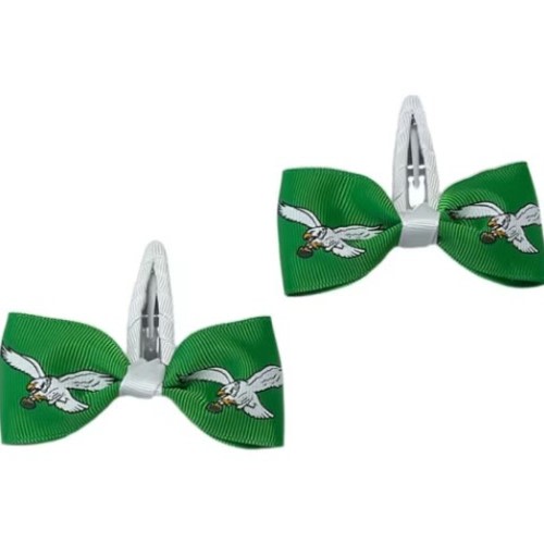 Philadelphia Eagles Retro Clippies Baby Hair Barrette