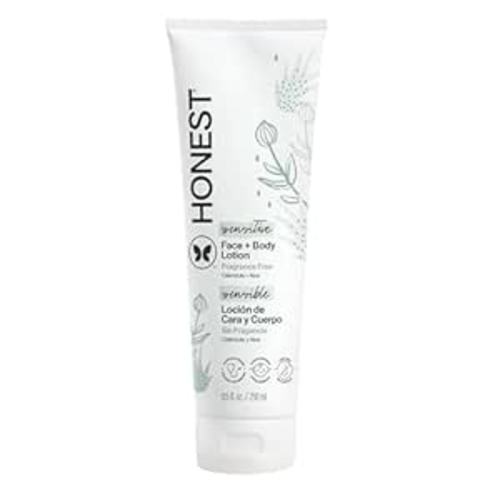 The Honest Company Face and Body Lotion, Fragrance-Free, 8.5 fl oz