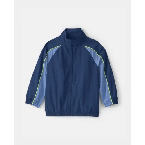 Boys Colorblock Active Windbreaker - Blue | Carter's