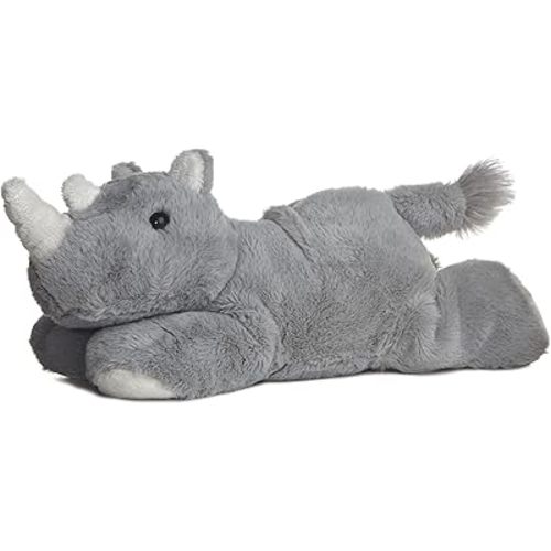 Aurora Mini Flopsie 8" Rhino Adorable Stuffed Animal