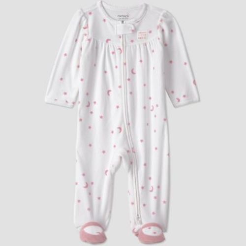 Carter's Just One You® Baby Girls' Angel Sleep N' Play - Ivory 3M
