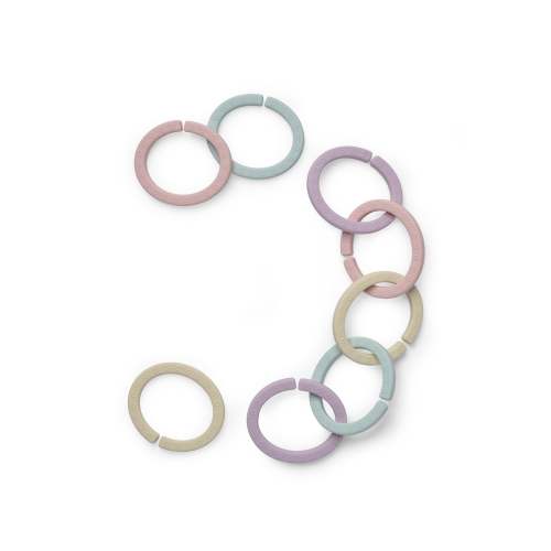 Chain Link Rings | Silicone Links Teether – baby bertie