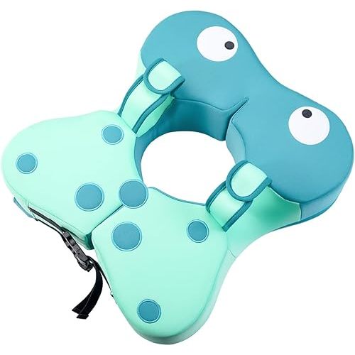 Non Inflatable Baby Swimming Float Baby Infant Swim Newborn Pool Floats Swimming Loop Soft Waterproof Swim Ring for Babies Adjustable and Suitable for 6-36 Months Baby Boys Grils