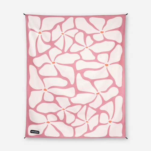 Festival Blanket: Happy Flowers Desert Clay