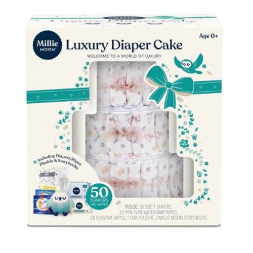 Millie moon diaper cake