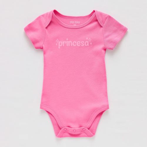 Okie Dokie Baby Girls Round Neck Short Sleeve Rib Bodysuit, Color: Pink Pop - JCPenne