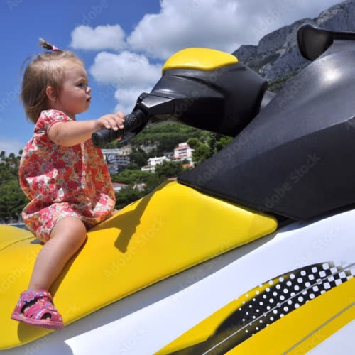 Baby’s first jet ski