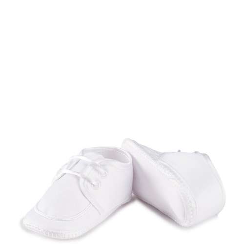 Edgehill Collection Kids' Lace Up Christening Crib Shoes (Infant)