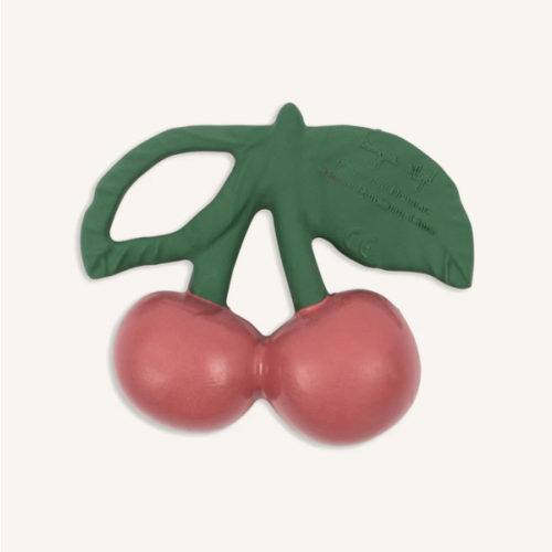 Cherry teething ring | Red