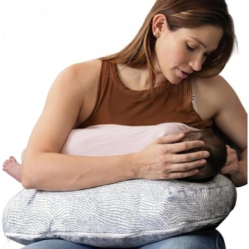 Boppy Nursing Pillow – Firm Ergonomic Support for Breast & Bottle Feeding