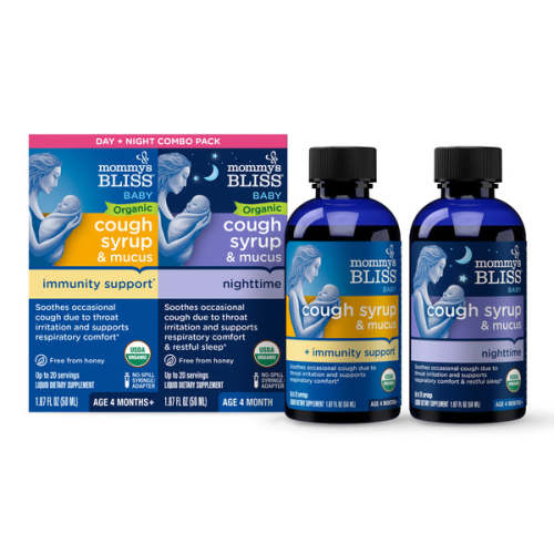 Organic Baby Cough Syrup & Mucus Day & Night* – Mommy's Bliss
