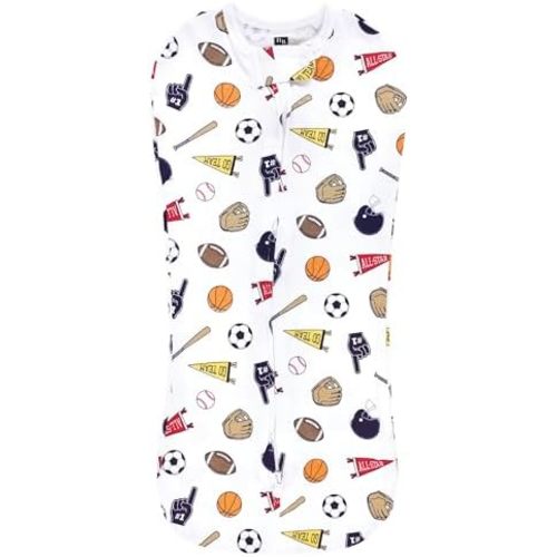 Hudson Baby Infant Boy Sleep Pod, Sports Fan, 0-2 Months