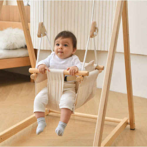 Foldable Toddler Swing & Baby Swing Set | Spruce | Avenlur