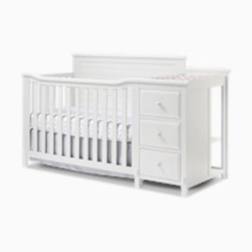 Sorelle Berkley Crib & Changer Panel Crib - White