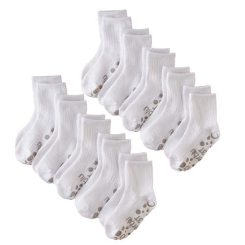 ZURI 10-Pack Baby Socks | 0-6 M