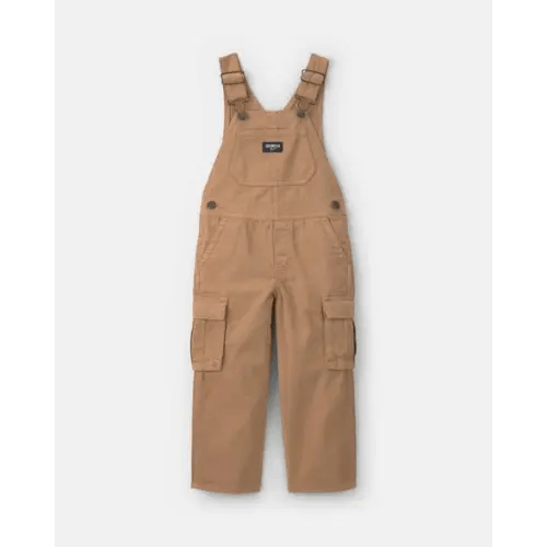 Toddler Boy Cargo Overalls - Khaki - OshKosh B'gosh | Carter's