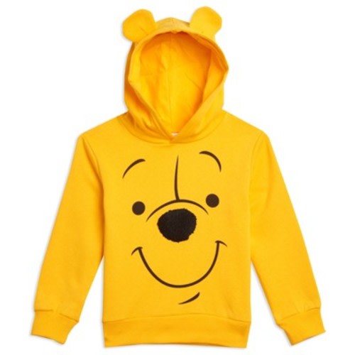 Disney Winnie the Pooh Baby Boy or Girl Costume Graphic Pullover Hooded Sweatshirt Yellow 12-18 Months